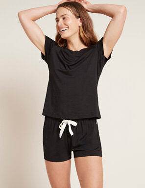 Boody Women'S Goodnight Super Sleep Shorts - Black / Xs - Life Pharmacy Orewa