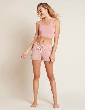 Boody Women'S Goodnight Super Sleep Shorts - Dusty Pink / L - Life Pharmacy Orewa