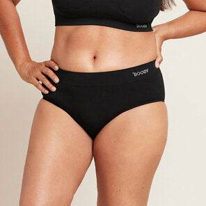 Boody Women'S Midi Brief Black Small - Life Pharmacy Orewa