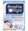 Breathe Right Clear Medium Nasal Strips 10s