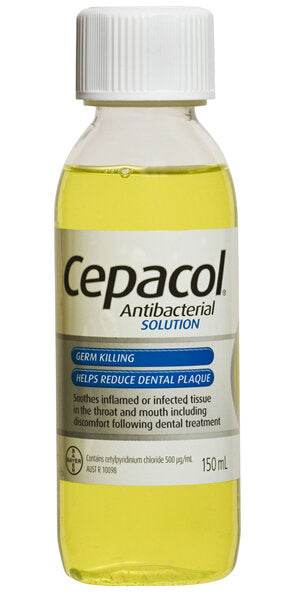 Cepacol Antibacterial Mouthwash Liquid 150Ml - Life Pharmacy Orewa
