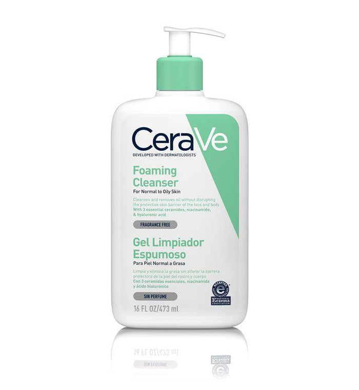 Cerave Foaming Cleanser 473Ml - Life Pharmacy Orewa