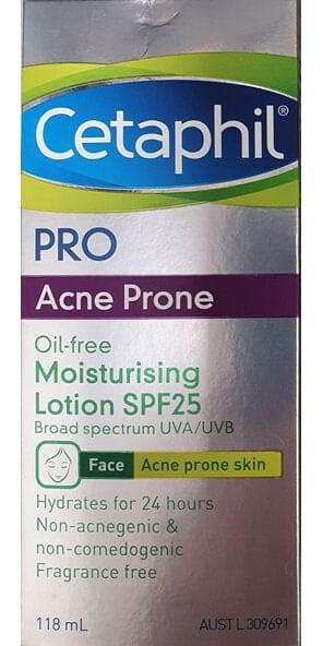 Cetaphil Pro Acne Prone Lotion Spf 25 118Ml - Life Pharmacy Orewa