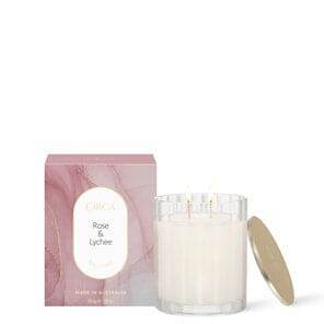 Circa 350G Candle - Rose & Lychee - Life Pharmacy Orewa