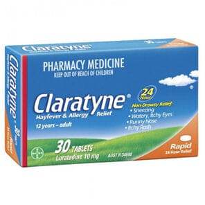 Claratyne Hayfever Allergy Relief 30 Tablets - Life Pharmacy Orewa
