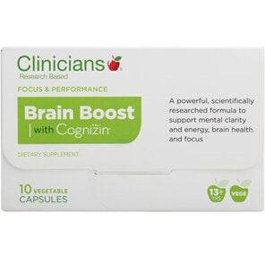 Clinicians Brain Boost With Cognizin Vege Capsules 10S - Life Pharmacy Orewa