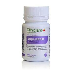 Clinicians Digestease W/Tolerase Caps 60 - Life Pharmacy Orewa