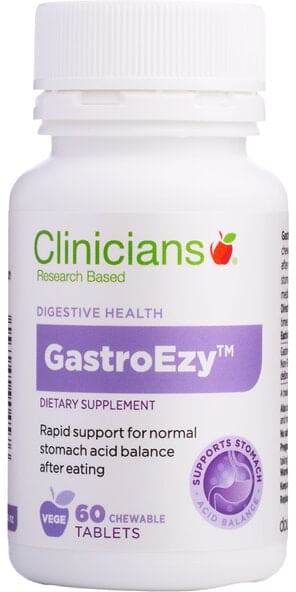 Clinicians Gastroezy Chewable Tab 60 - Life Pharmacy Orewa