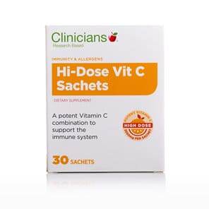 Clinicians Hi-Dose Vit C Sachets 30 - Life Pharmacy Orewa