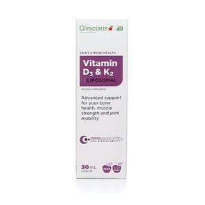 Clinicians Lipo Vitamin D3 & K2 Liq 30 Ml - Life Pharmacy Orewa
