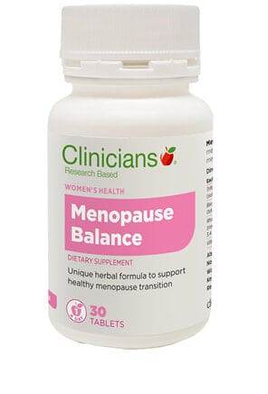 Clinicians Menopause Balance Tab 30 - Life Pharmacy Orewa