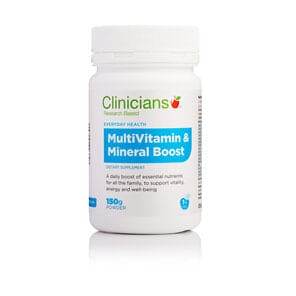 Clinicians Multivitamin & Min Boost Pwd 150 G - Life Pharmacy Orewa
