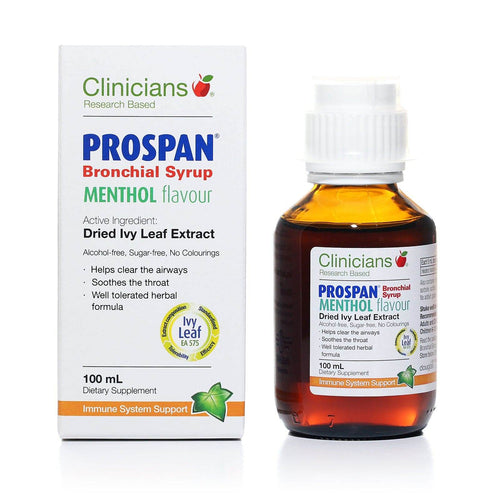 Clinicians Prospan 100Ml +Menth. 100Ml - Life Pharmacy Orewa