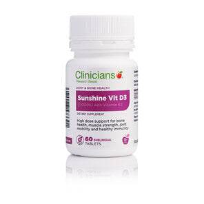 Clinicians Sunshine Vitamin D3 Tab 60 - Life Pharmacy Orewa