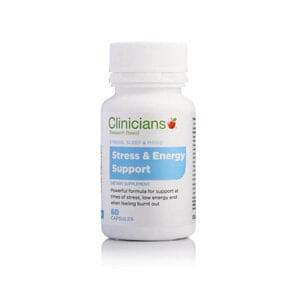 Clinicians Stress / Energy Supp Caps 60 V - Life Pharmacy Orewa