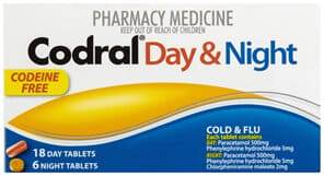Codral Day/Night Tablets 24 Codeine-Free - Life Pharmacy Orewa