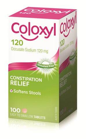 Coloxyl 120Mg 100 Tablets - Life Pharmacy Orewa