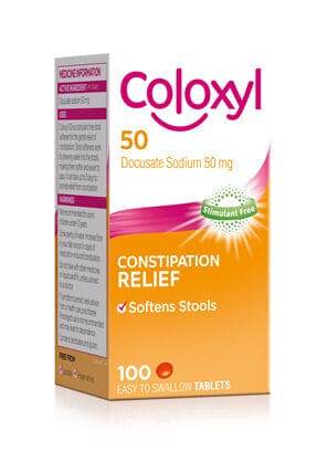 Coloxyl 50Mg Tablets 100S - Life Pharmacy Orewa