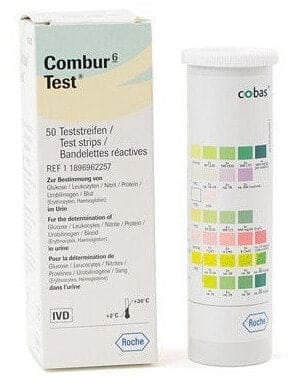 Combur 6 Test Strips 50