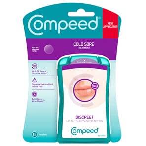 Compeed Cold Sore Patch 15'S - Life Pharmacy Orewa
