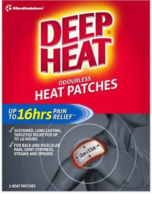 Deep Heat Regular Patches 2 - Life Pharmacy Orewa