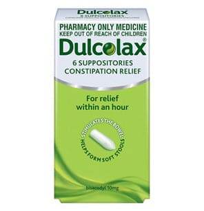 Dulcolax 10Mg Suppositories 6 Pack - Life Pharmacy Orewa
