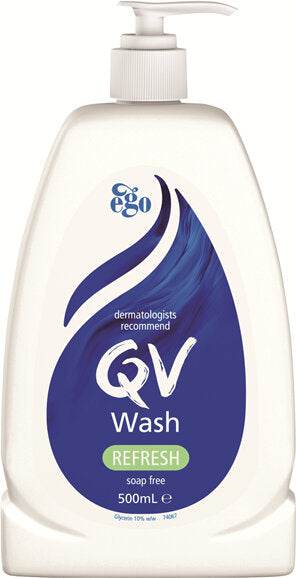 Qv Wash (Ego) 500Ml - Life Pharmacy Orewa