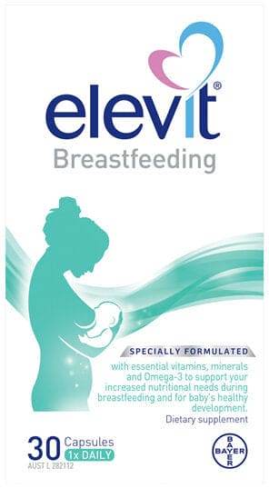 Elevit Breastfeeding 30 Caps - Life Pharmacy Orewa