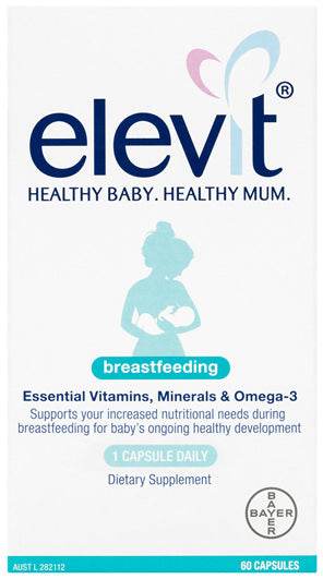 Elevit Breastfeeding Capsules 60 - Life Pharmacy Orewa