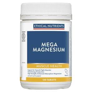 Ethical Nutrients Mega Magnesium 120 Tabs - Life Pharmacy Orewa