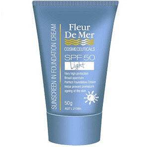 Fleur De Mer Tinted Sunblock - Light 50Ml - Life Pharmacy Orewa