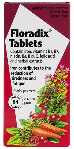 Floradix 84 Tablets - Life Pharmacy Orewa