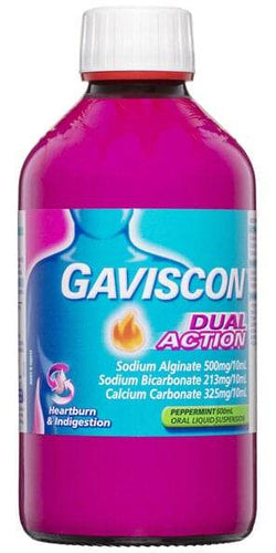 Gaviscon Dual Action Liquid Heartburn & Indigestion Relief 600Ml - Life Pharmacy Orewa
