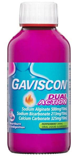 Gaviscon Dual Action Liquid Heartburn & Indigestion Relief 300Ml - Life Pharmacy Orewa