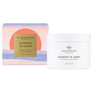 Glasshouse 250G Body Scrub Sunsets In Caphotoreadyi - Life Pharmacy Orewa