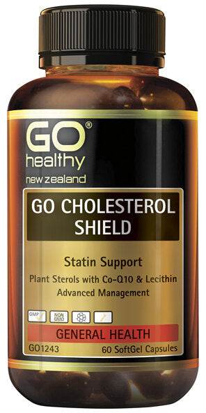 Go Healthy Cholesterol Shield 60 Caps - Life Pharmacy Orewa