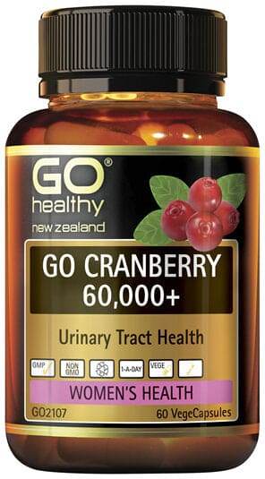 Go Healthy Cranberry 60,000+ 60 Vcaps - Life Pharmacy Orewa