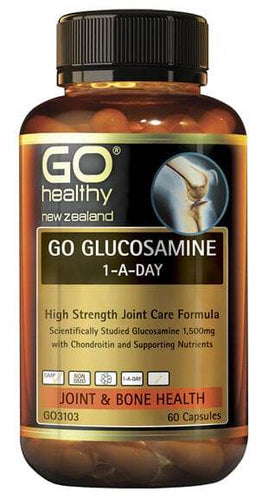 Go Healthy Glucosamine 1-A-Day - High Strength Joint Care Formula (60 Caps) - Life Pharmacy Orewa