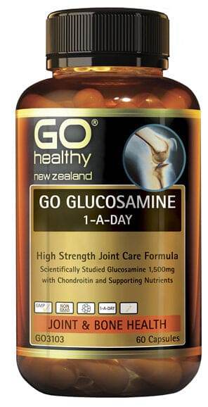Go Healthy Glucosamine 1-A-Day - High Strength Joint Care Formula (60 Caps) - Life Pharmacy Orewa