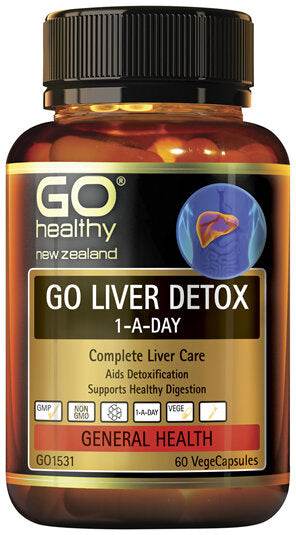 Go Healthy Liver Detox 1-A-Day 60 - Life Pharmacy Orewa