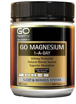 Go Healthy Magnesium 1-A-Day 150 Caps - Life Pharmacy Orewa