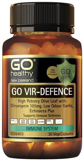 Go Healthy Vir-Defence - High Potency Immune Defence (30 Vcaps) - Life Pharmacy Orewa