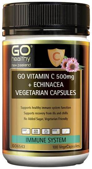 Go Healthy Vitamin C 500Mg + Echinacea 100 - Life Pharmacy Orewa