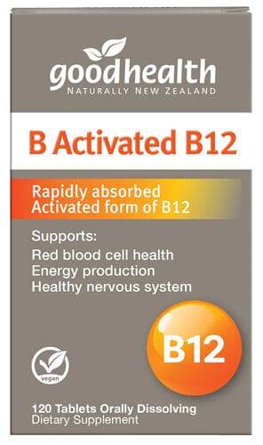 Good Health Activated B12 120 - Life Pharmacy Orewa