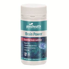 Good Health Brain Power 60 Capsules - Life Pharmacy Orewa