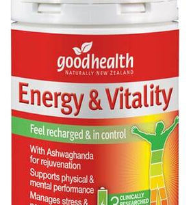 Good Health - Energy & Vitality - 30 Capsules