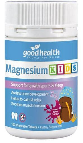 Good Health Magnesium Kids 100 Tablets - Life Pharmacy Orewa