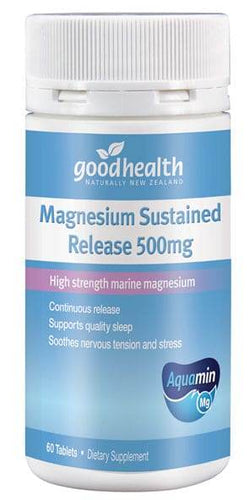 Good Health - Magnesium Sustained Release 500mg - 60 tablets