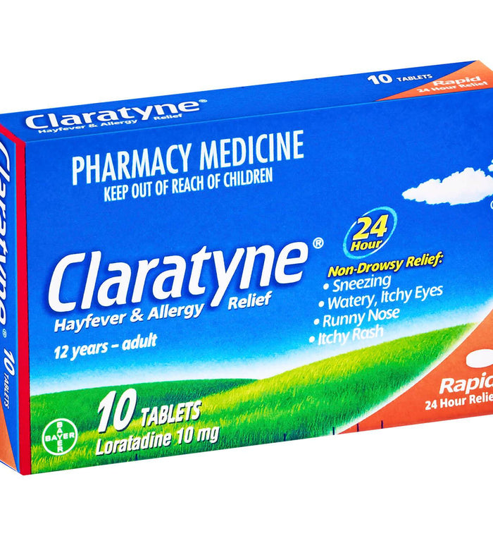 Claratyne Tab 10 Mg 10 Tablets - Life Pharmacy Orewa