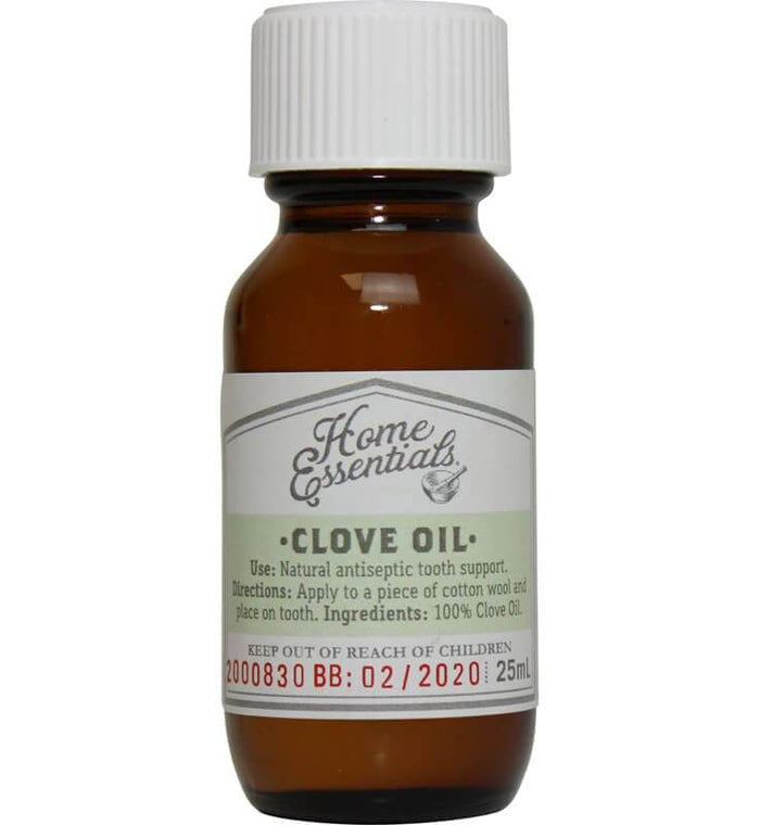 Home Essentials Clove Oil 25Ml Click And Collect Only - Life Pharmacy Orewa